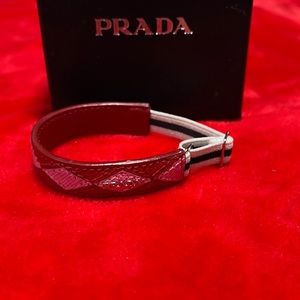 Prada Leather Bracelet